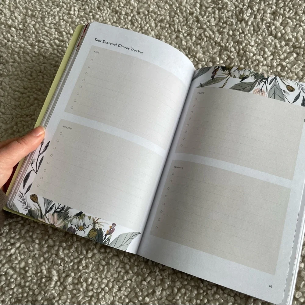 Gardening journal